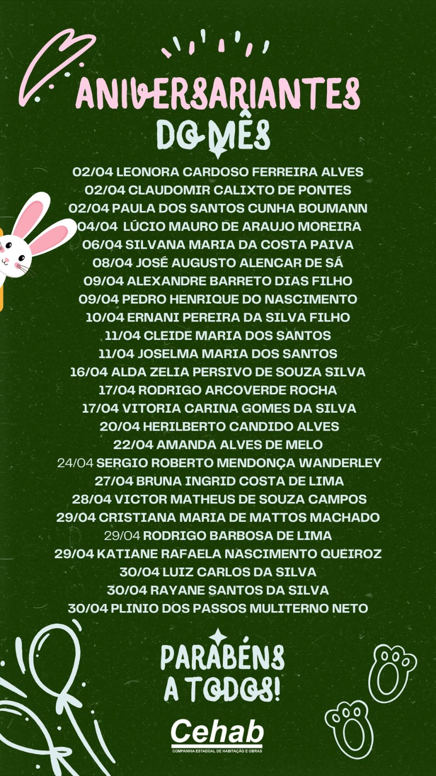 Imagem da publicação de Caio Farias